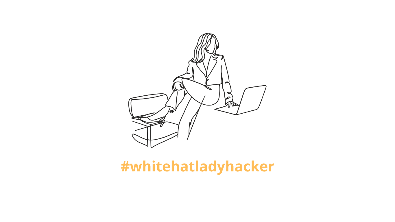 white hat lady hacker