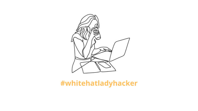 white hat lady hacker