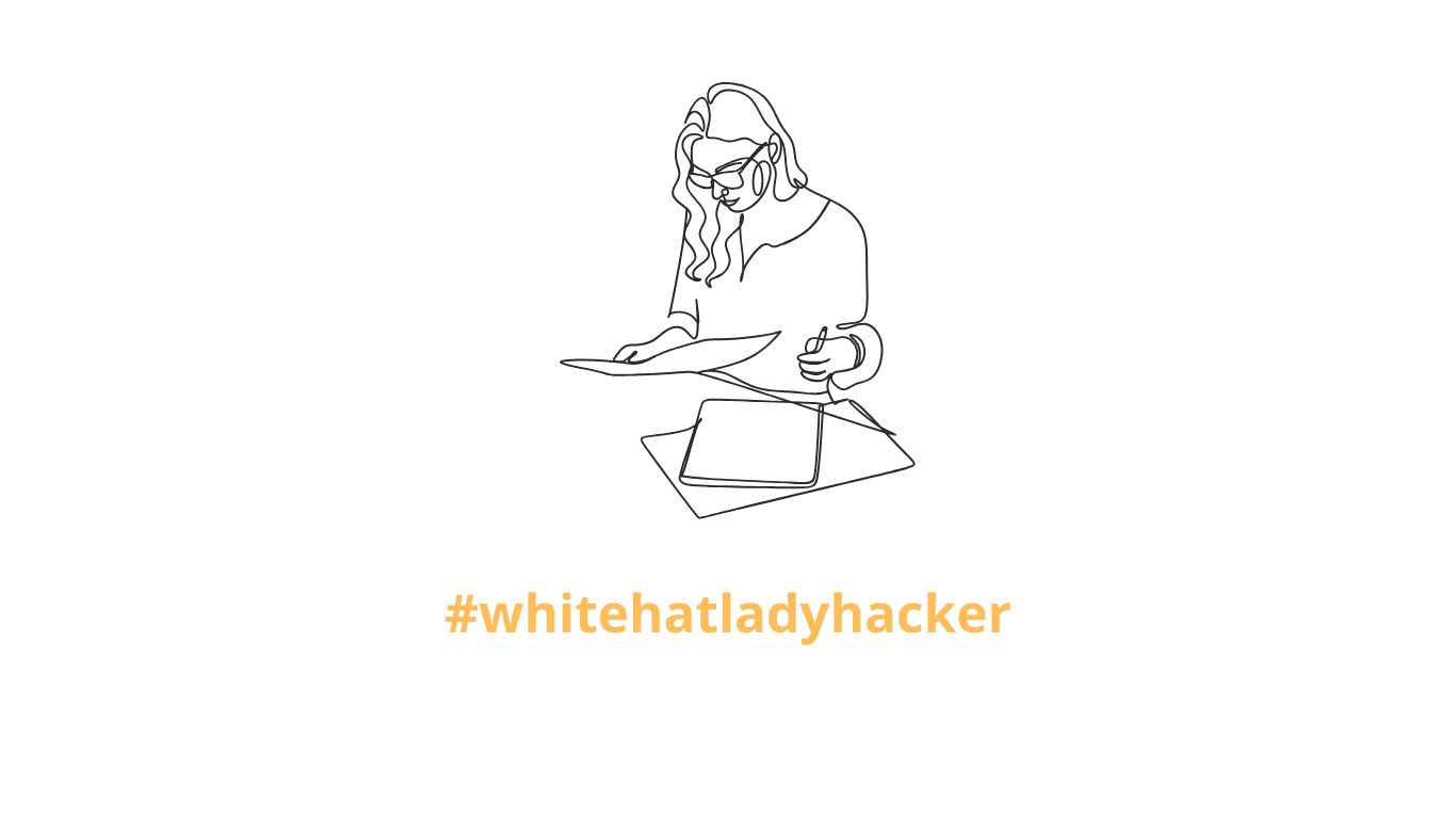 white hat lady hacker
