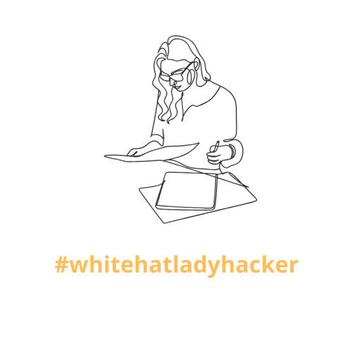 white hat lady hacker