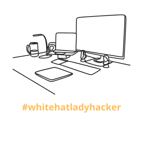 white hat lady hacker